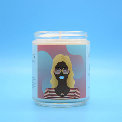 Iris candle by Scrumptious Wicks