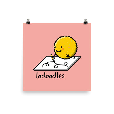 Ladoodles Art Print by The Cute Pista
