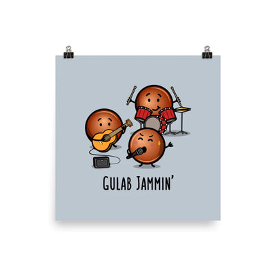 Gulab Jammin Art Print by The Cute Pista