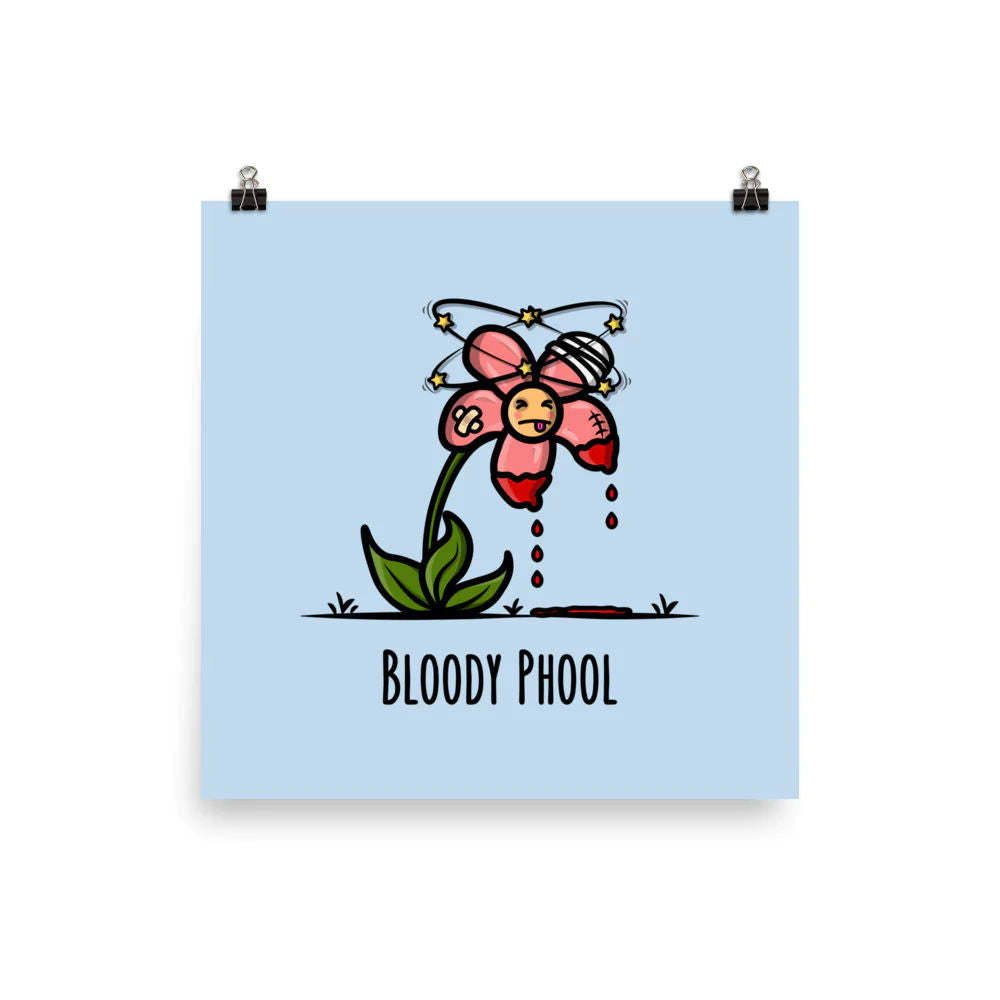 Bloody Phool - Art Print