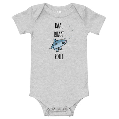 Daal Bhaat Shark Rotli - Baby Onesie