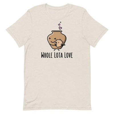 Whole Lota love Adult T-shirt by The Cute Pista 