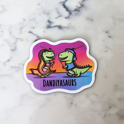 Dandiyasaurs Magnet by The Cute Pista