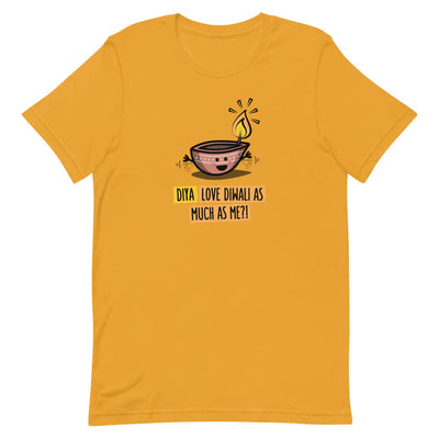 Diya love Diwali - Adult T-Shirt