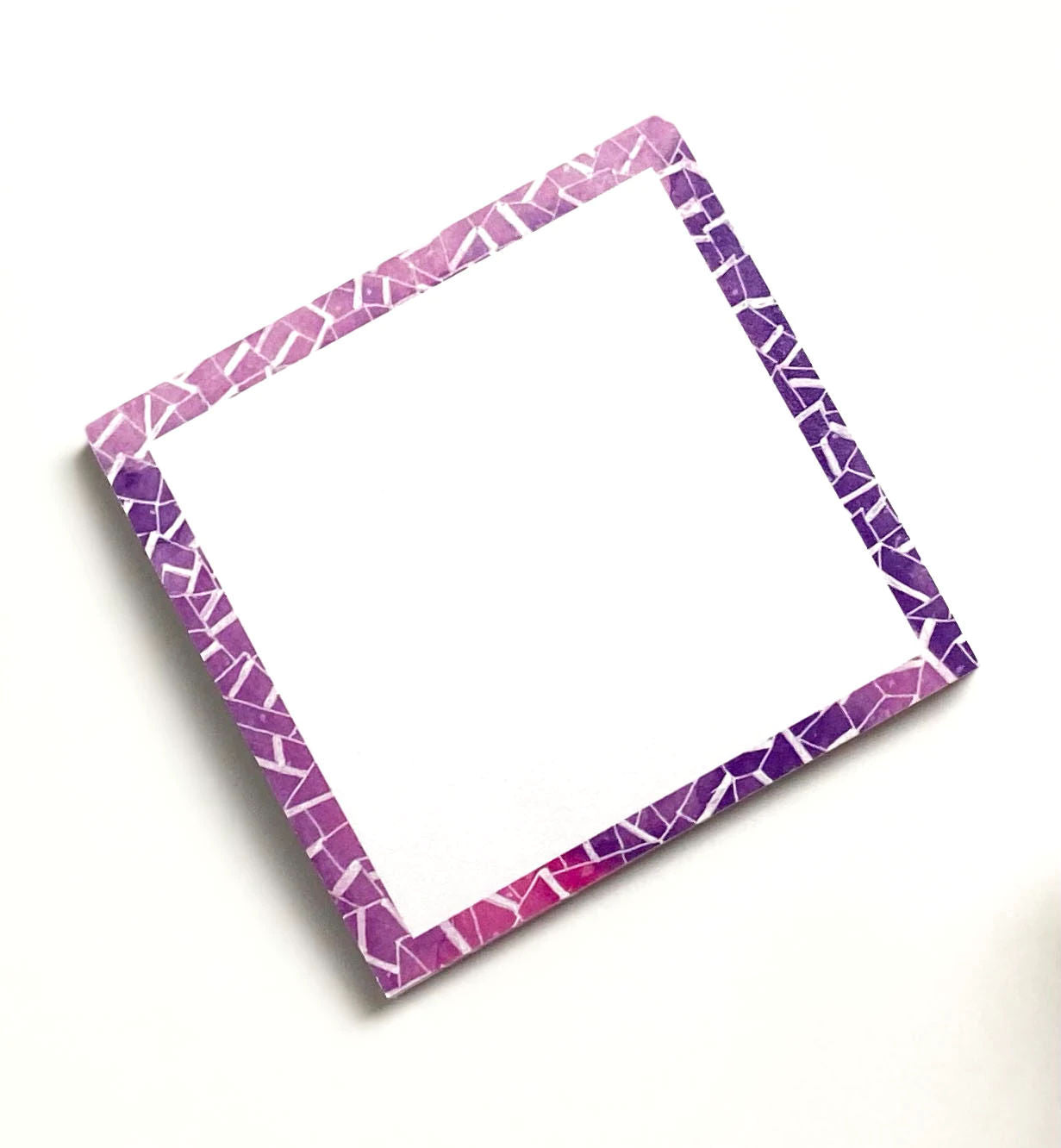 Sticky Notes - Set of 2 - Purple and Pink Maze