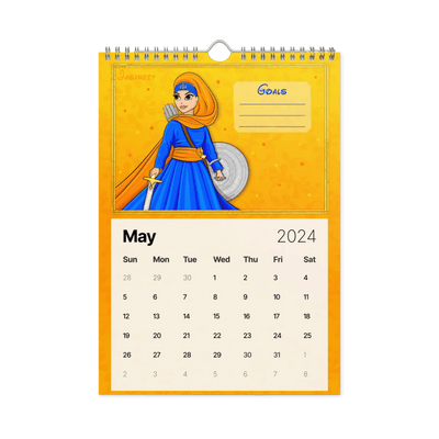 Desi Royalty - Wall calendar (2024)
