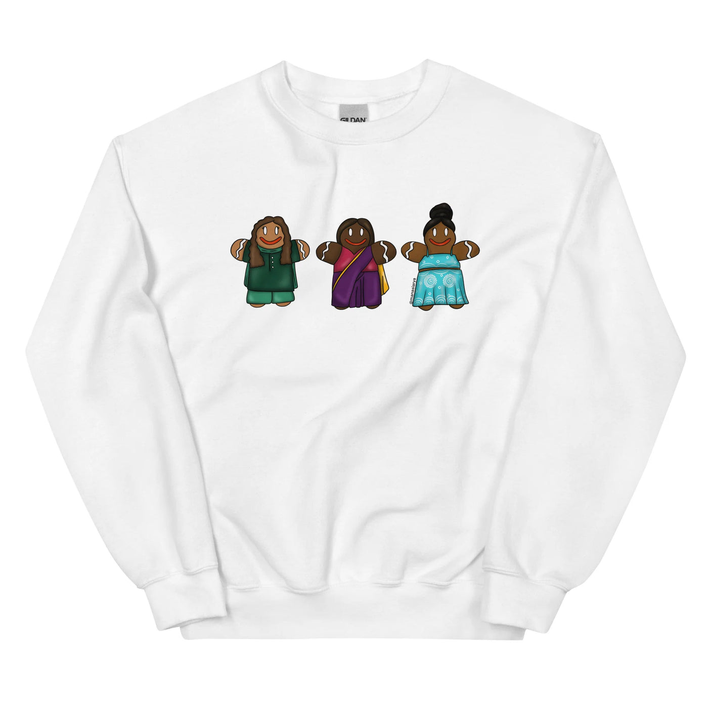 Desi Gingerbread Women Sweatshirt