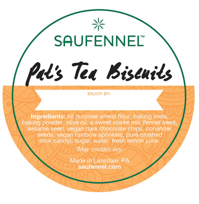 Pat's Vegan Tea Biscuits
