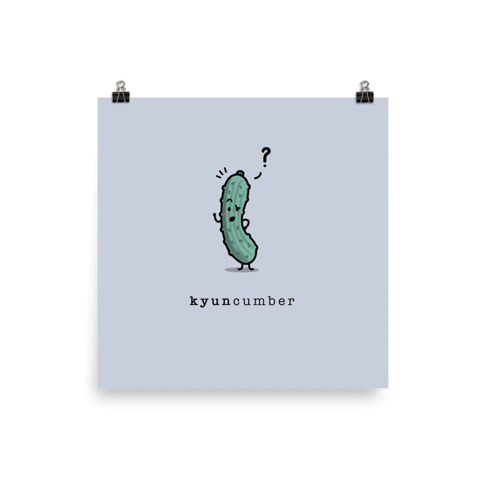 Kyuncumber - Art Print