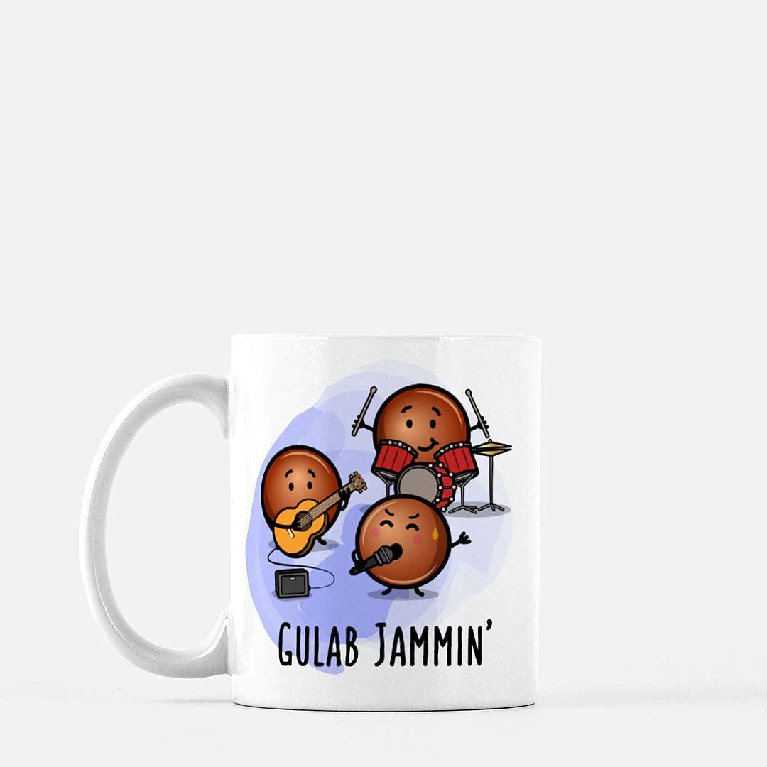 Gulab Jammin  Mug by The Cute Pista