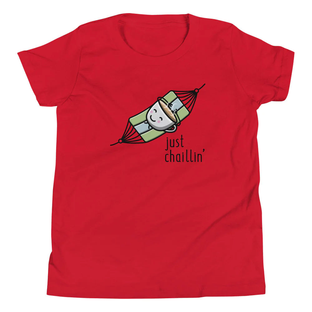 Just Chaillin Youth Tee by The Cute Pista 