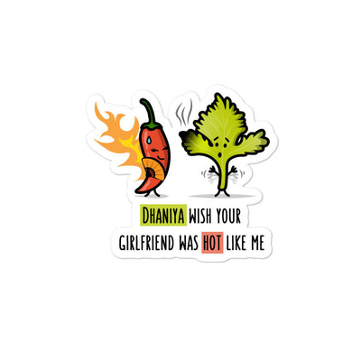 Dhaniya Wish Sticker by The Cute Pista