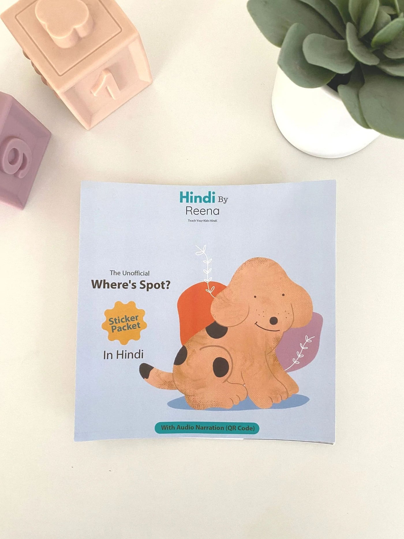 The Unofficial "Where's Spot" Hindi Sticker Packet (With AUDIO)