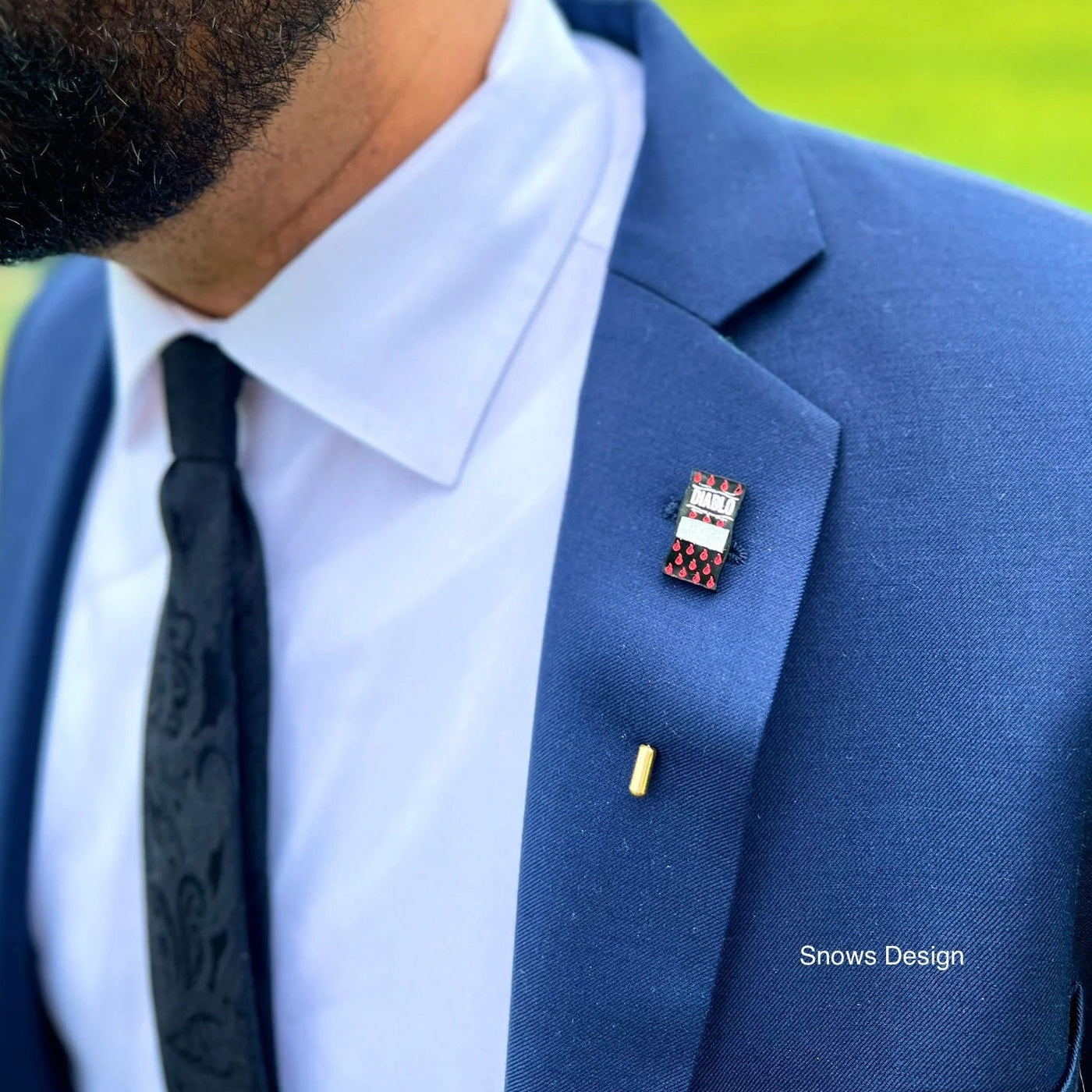 Lapel Pin by Snows Design