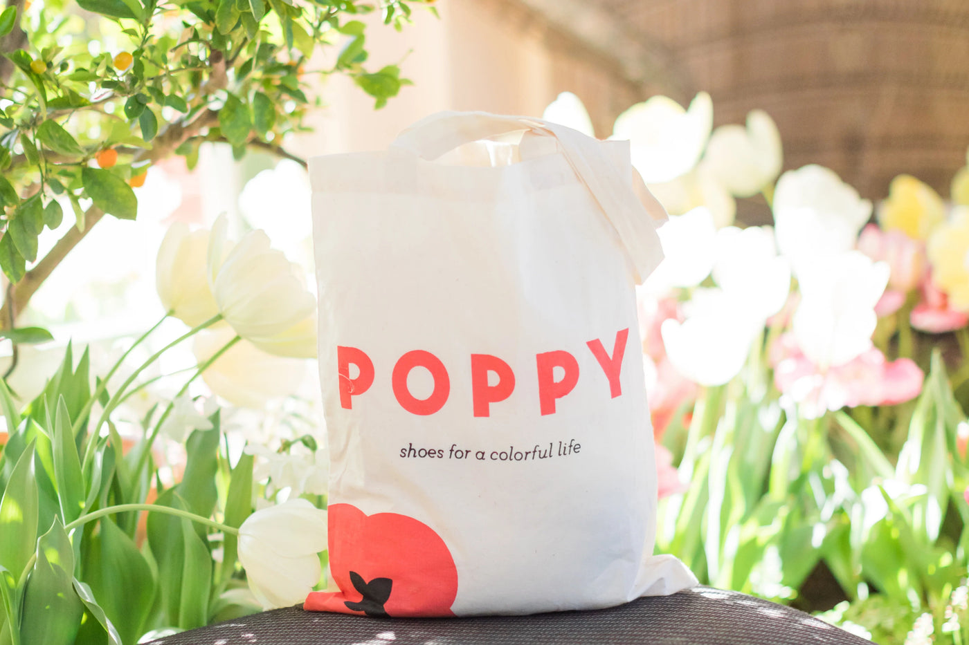 Poppy Tote Bag