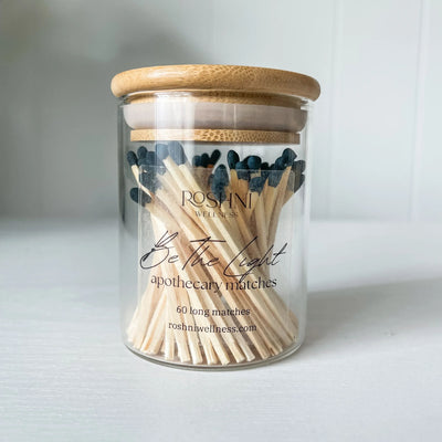 Be The Light Apothecary Match Bottle