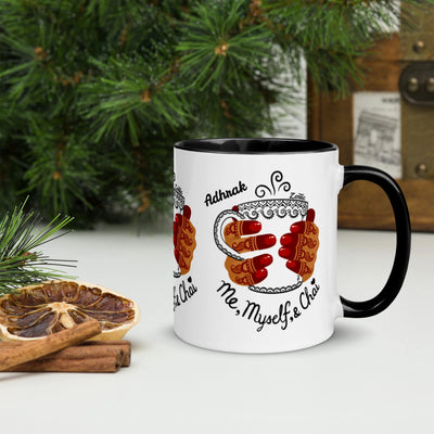 Me, Myself, & Chai - Mug with Color Inside