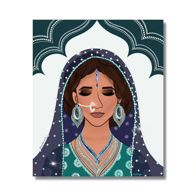 Bride to Be Print (Red or Blue)