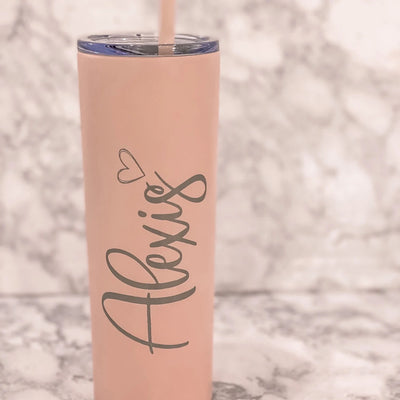Skinny Tumblers, Personalized