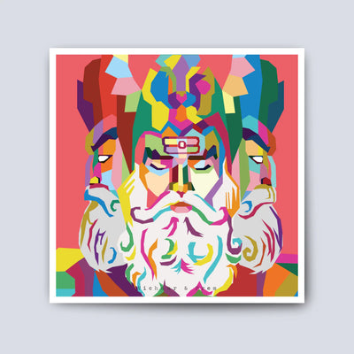 Brahma Pop Art Poster Print