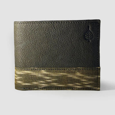 Olive Leather Wallet By Pali