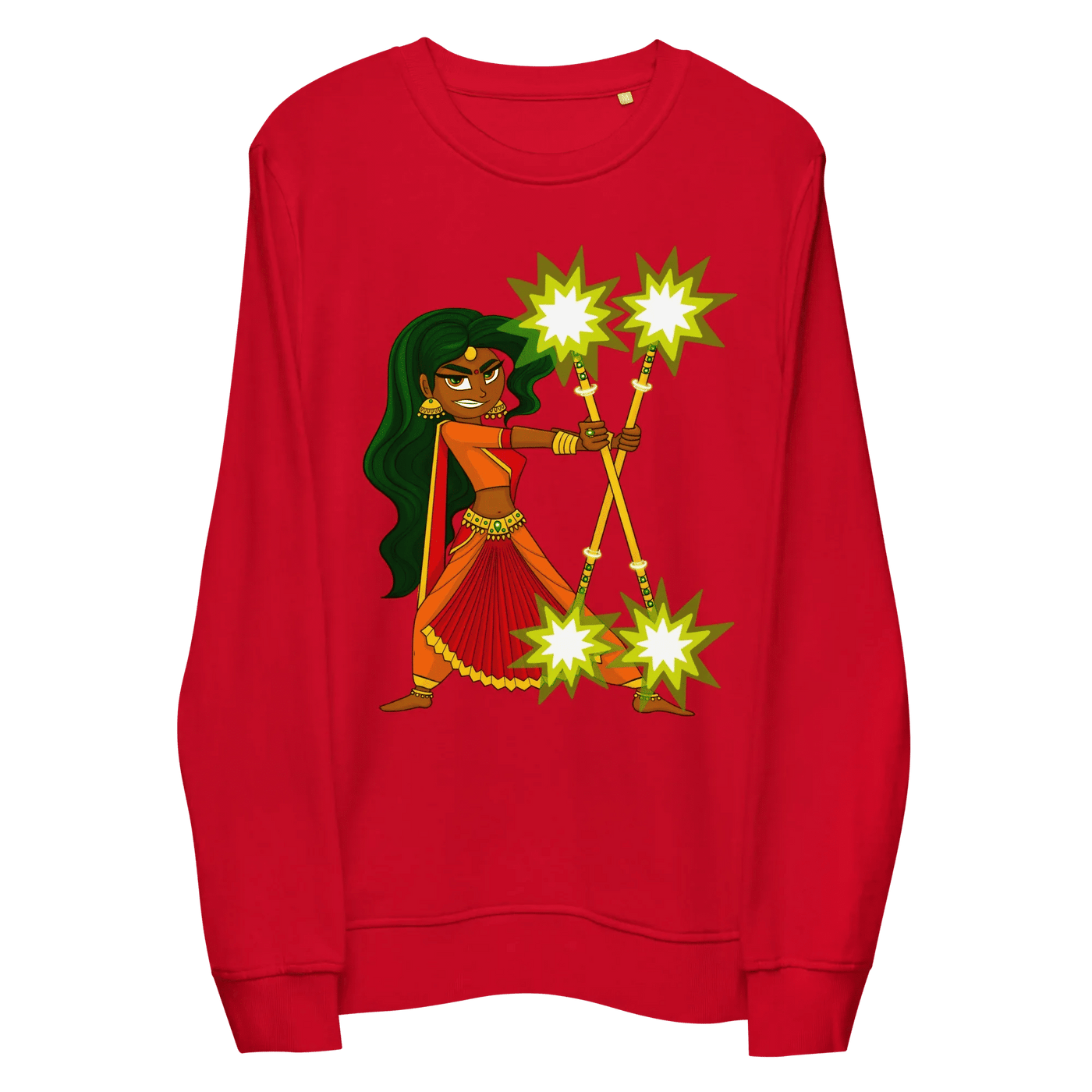 Powergirl - Unisex organic sweatshirt