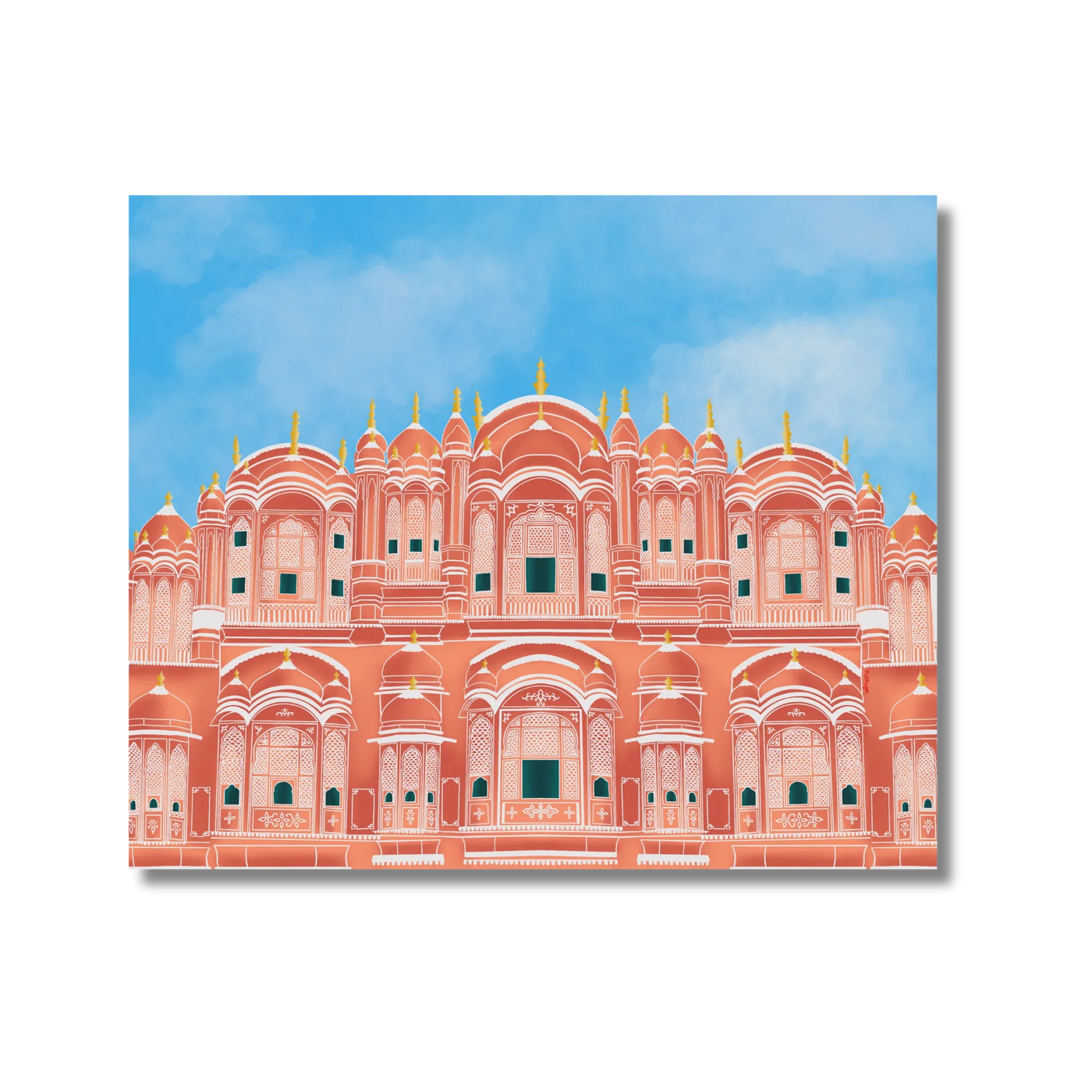 The Pink City Print