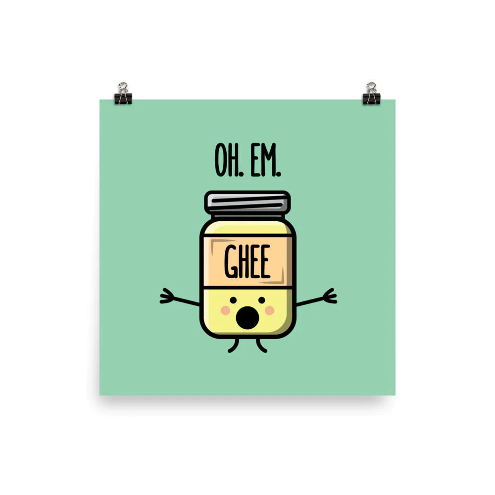 Oh Em Ghee - Art Print