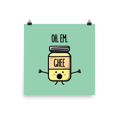 Oh Em Ghee - Art Print