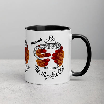 Me, Myself, & Chai - Mug with Color Inside