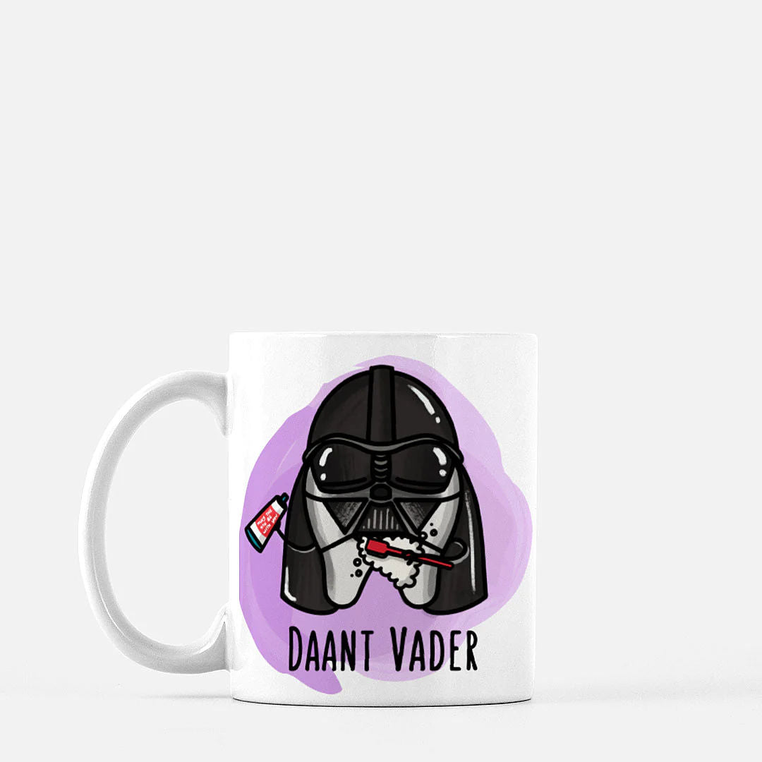 Daant Vader  Mug by The Cute Pista