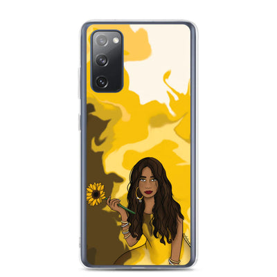 Sunflower Swirl Phone Case: Samsung