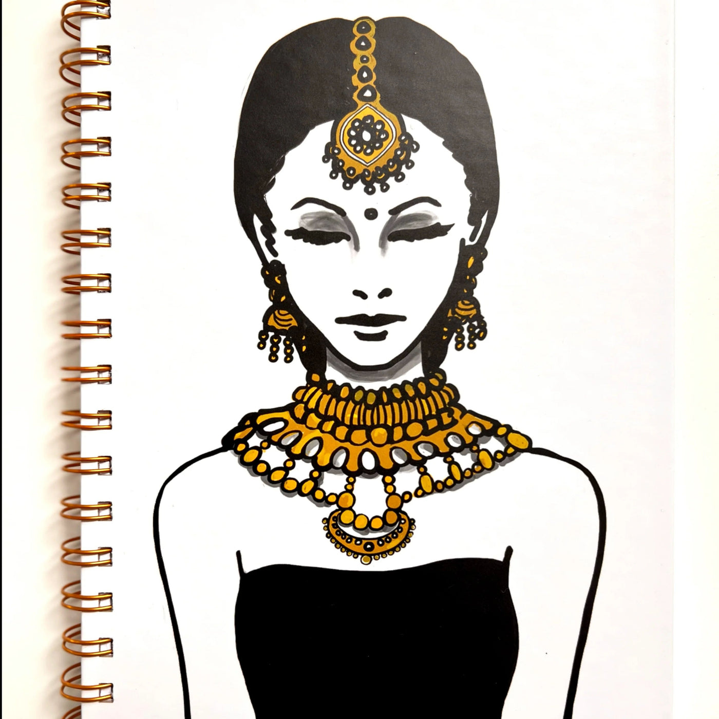 Neha  Notebook by Laskh Sarkar Creations