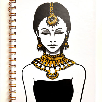 Neha  Notebook by Laskh Sarkar Creations