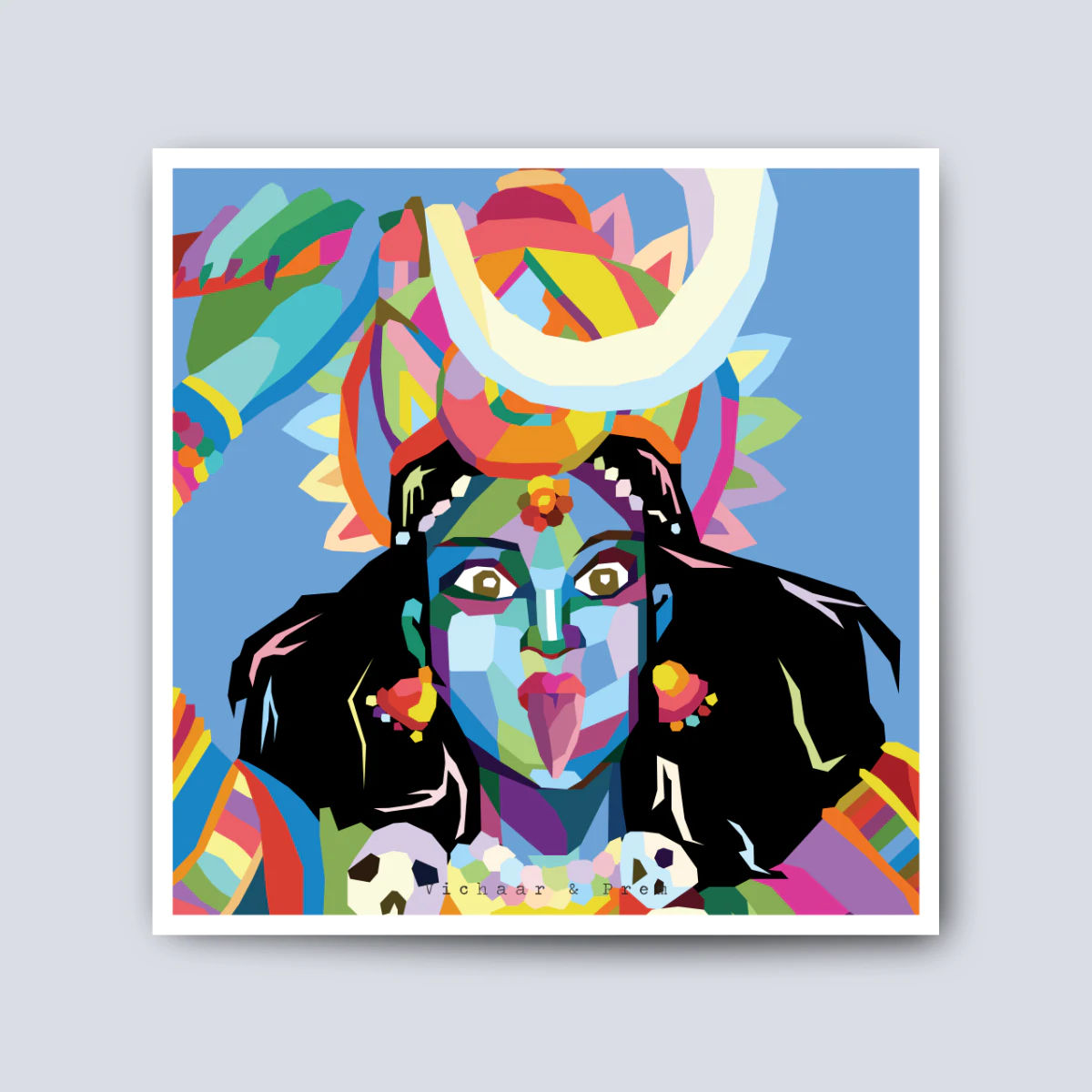 Kali Pop Art Poster Print