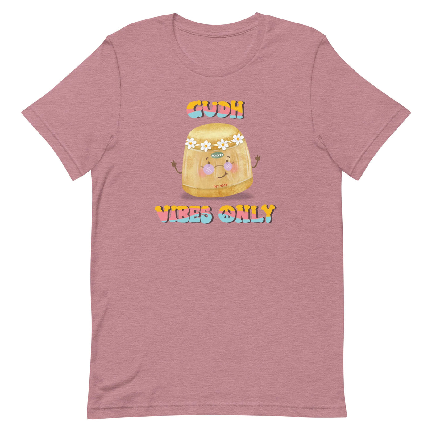 Gudh Vibes Adult T-shirt by The Cute Pista 