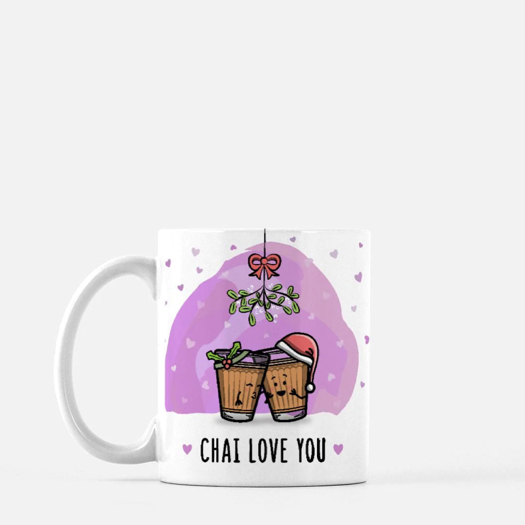 Chai Love you  Mug by The Cute Pista