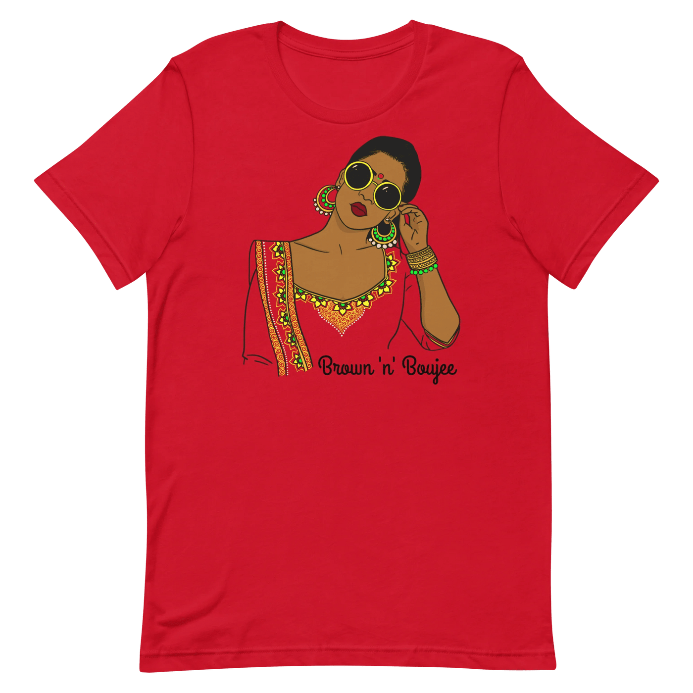 Brown 'n' Boujee - Short-Sleeve Unisex T-Shirt