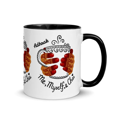 Me, Myself, & Chai - Mug with Color Inside