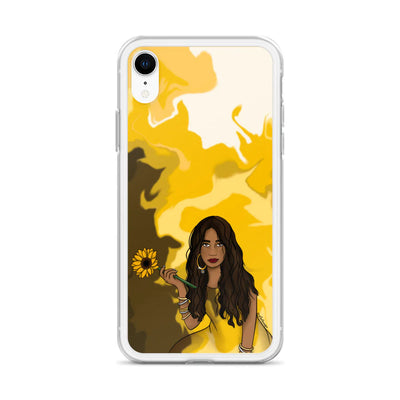 Sunflower Swirl Phone Case: iPhone