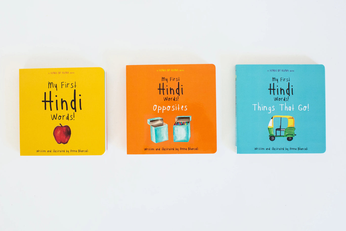 "My First Hindi Words!" Board Book Gift Set