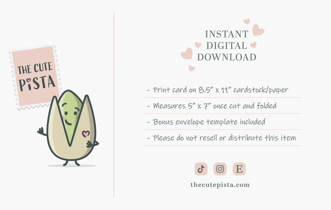 Sup Doodh - Digital Download Greeting Card