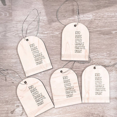 Affirmation ornament by Bhaasha Basics