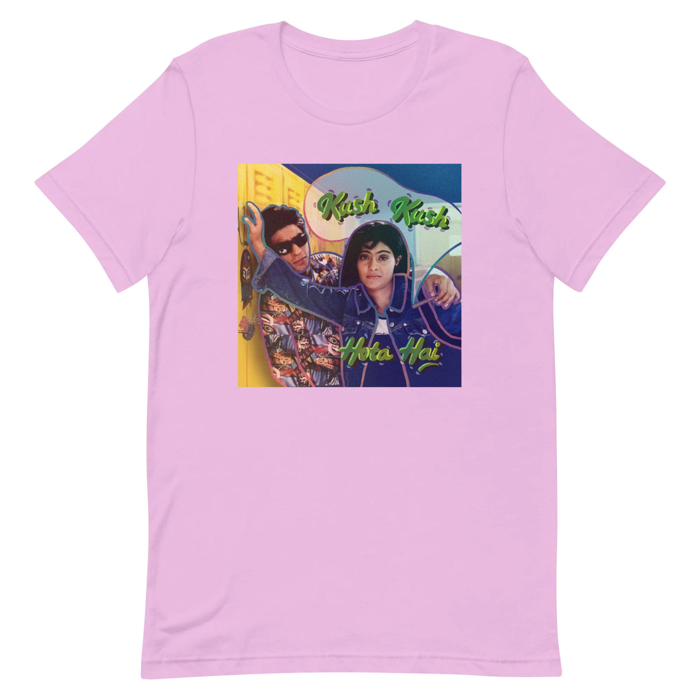 Kuch Kush Hota Hai Adult T-shirt by The Cute Pista 