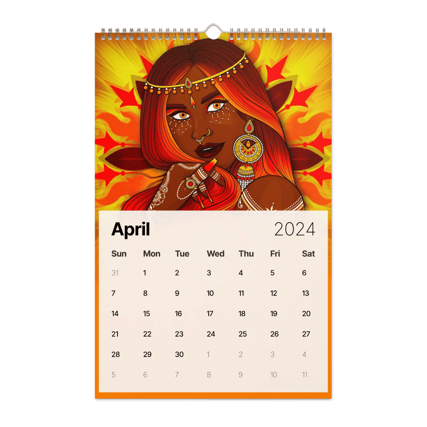 ZenTee - Wall calendar (2024)