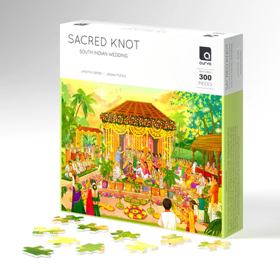 South Indian Wedding puzzle by Aurva