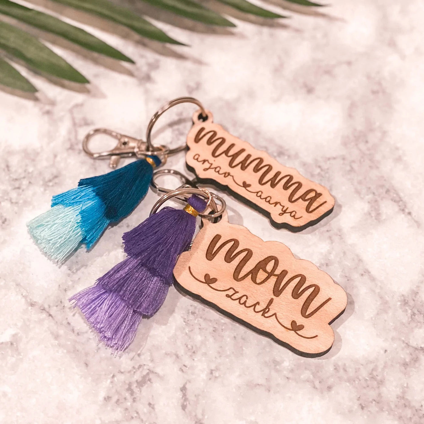 Wooden Keychains