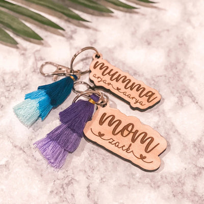 Wooden Keychains