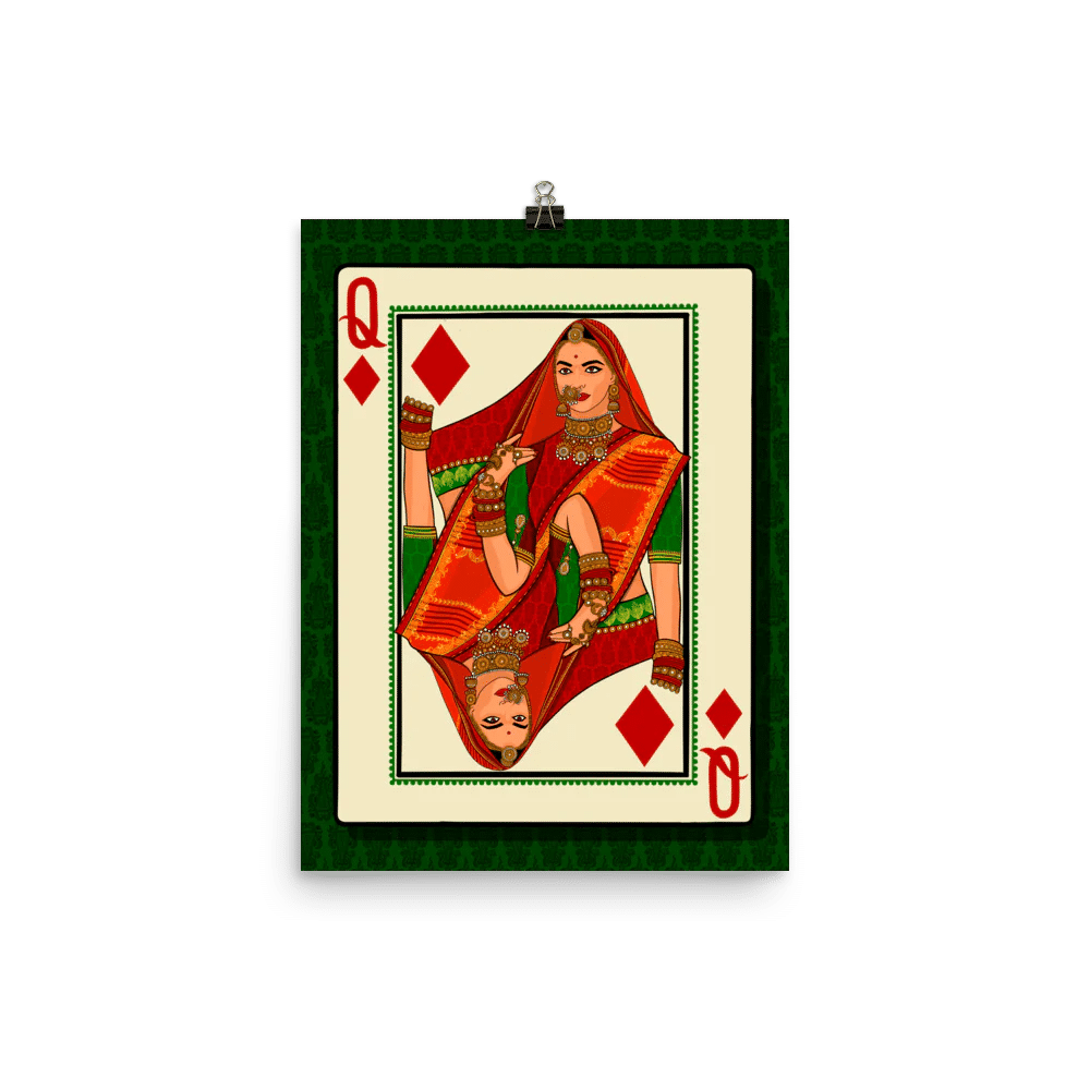 Queen of Diamonds - Poster