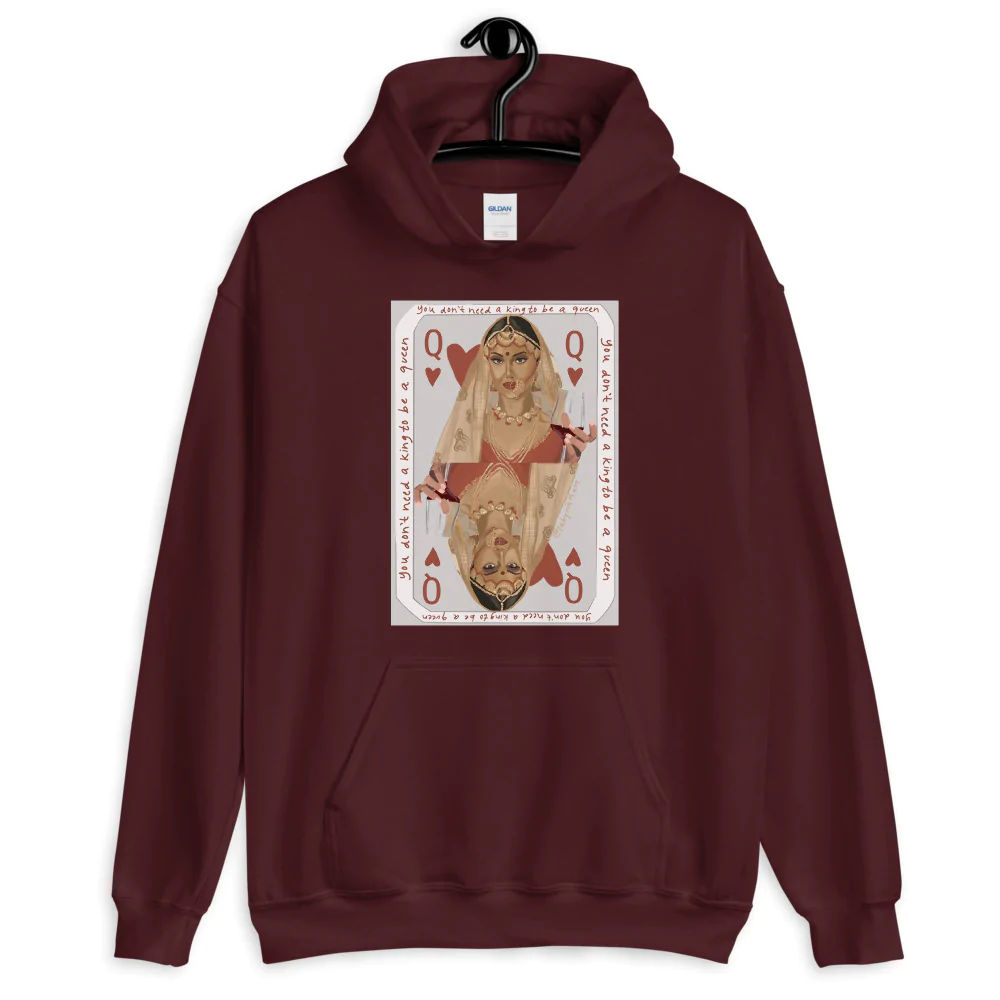 Queen of Hearts Hoodie by Labyrinthave